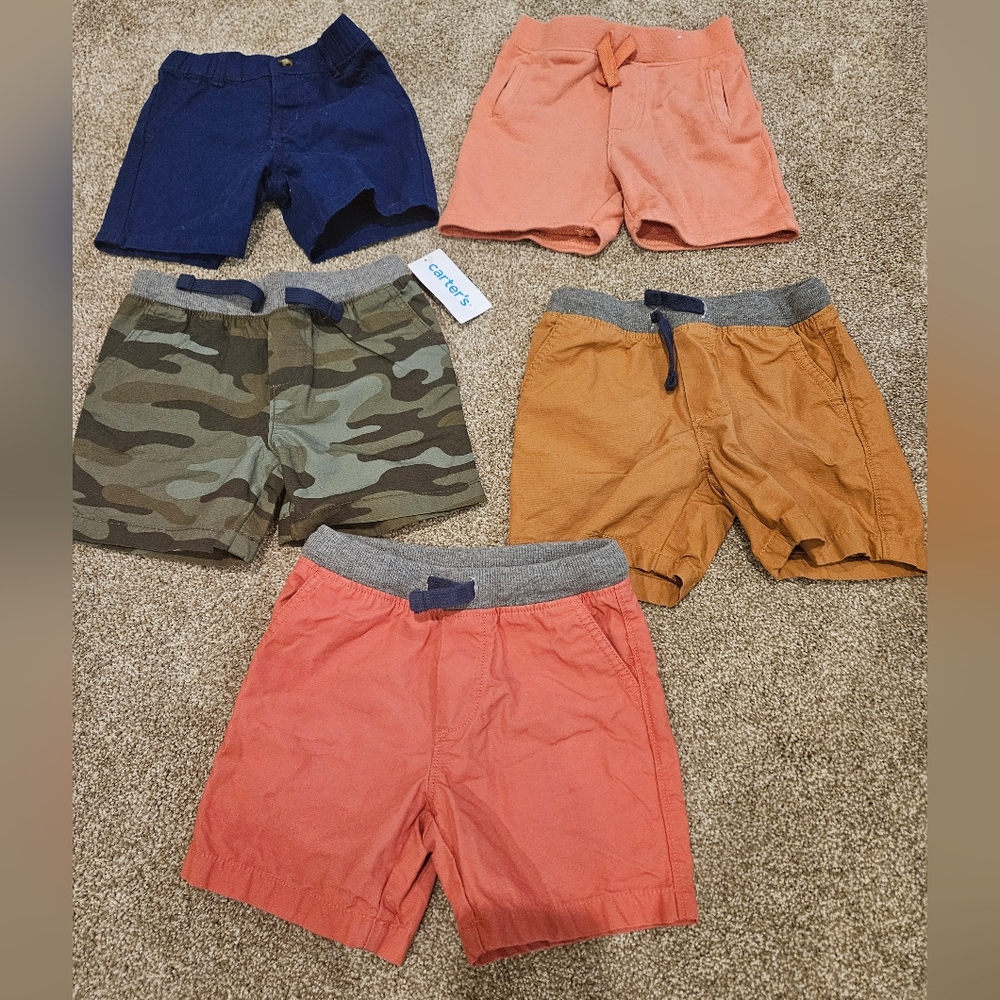 Carter's 18M boy shorts bundle - baby boy clothes bundle